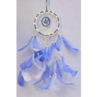 Lapač snů - Svítící - Modrobílý