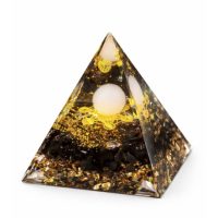 Orgonitová pyramida - Metatronova krychle černá