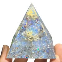Orgonitová pyramida - Křišťálový lotosový květ