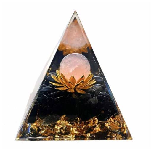 Foto - Orgonitová pyramida - Lotosový květ