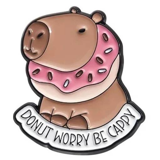 Foto - Odznáčky Kapybara - Donut