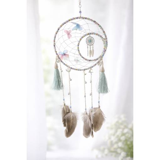 Foto - Lapač snů - Srdce + Motýlek