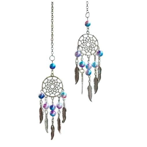 Foto - Přívěsek do auta - Korálkový lapač snů