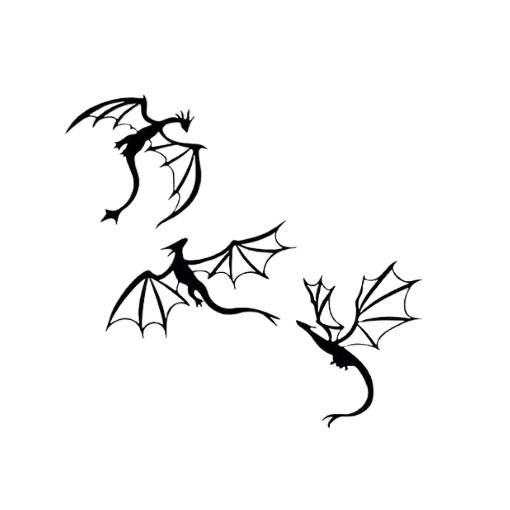 Foto - Kovová dekorace - Draci