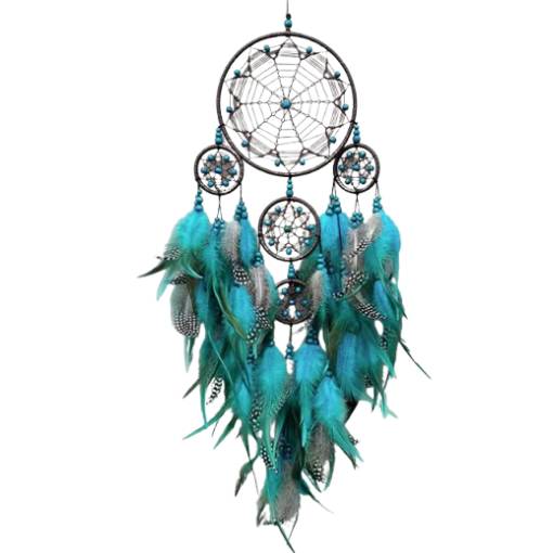 Foto - Lapač snů - Boho tyrkysový